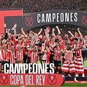 La Copa prometida acaba con la travesía del Athletic