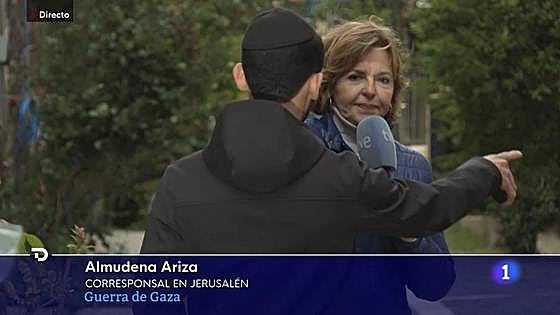 Impiden una conexión en directo de Almudena Ariza desde Jerusalem