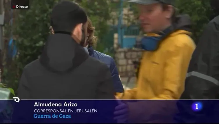 Impiden una conexión en directo de Almudena Ariza desde Jerusalem
