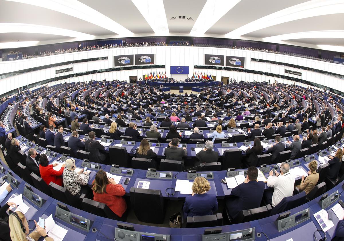 Imagen de archivo del Parlamento Europeo