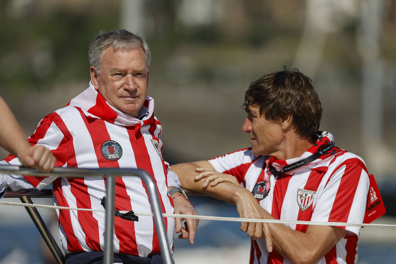 Las imágenes de la fiesta de la gabarra en Bilbao