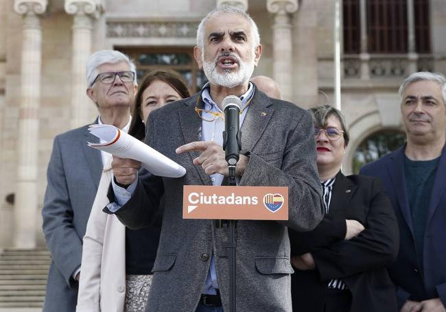 Carlos Carrizosa, candidato de Ciudadanos de la Generalitat.