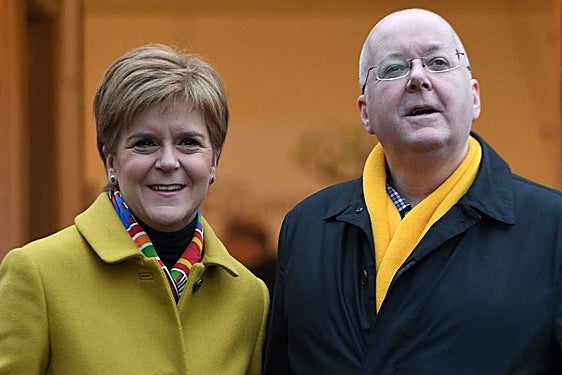 El marido de Nicola Sturgeon, acusado de malversación de fondos