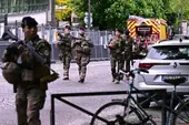 El ejército francés también fue desplegado en el perímetro de seguridad cerca del consulado de Irán en París.