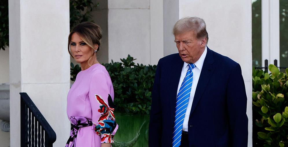 La pareja en una aparición pública en la Casa Blanca.