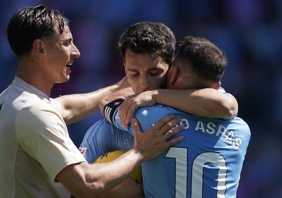 El Celta se aleja del descenso goleando a Las Palmas