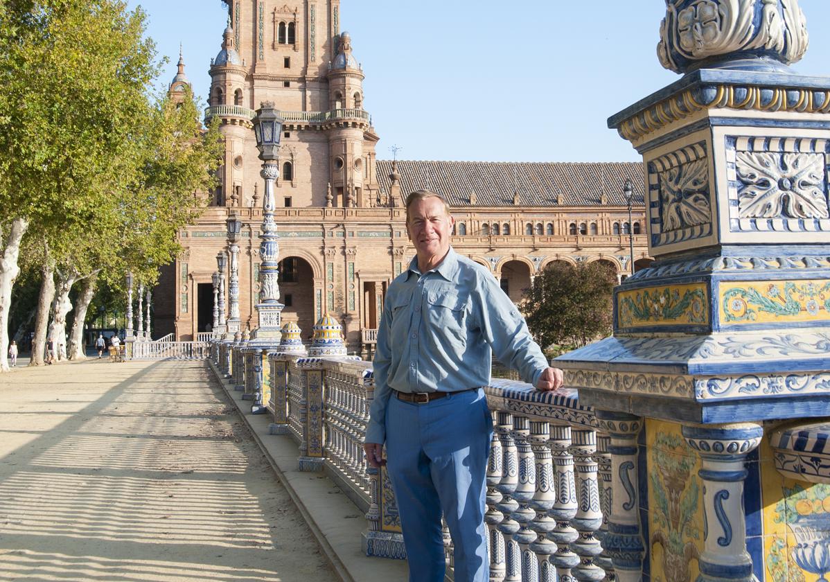 El presentador de programas de viajes Michael Portillo