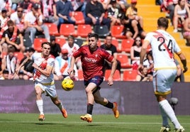 El Rayo toma aire a costa de Osasuna