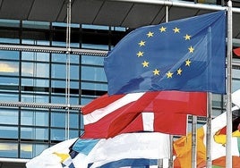 Parlamento de la UE en Estrasburgo.