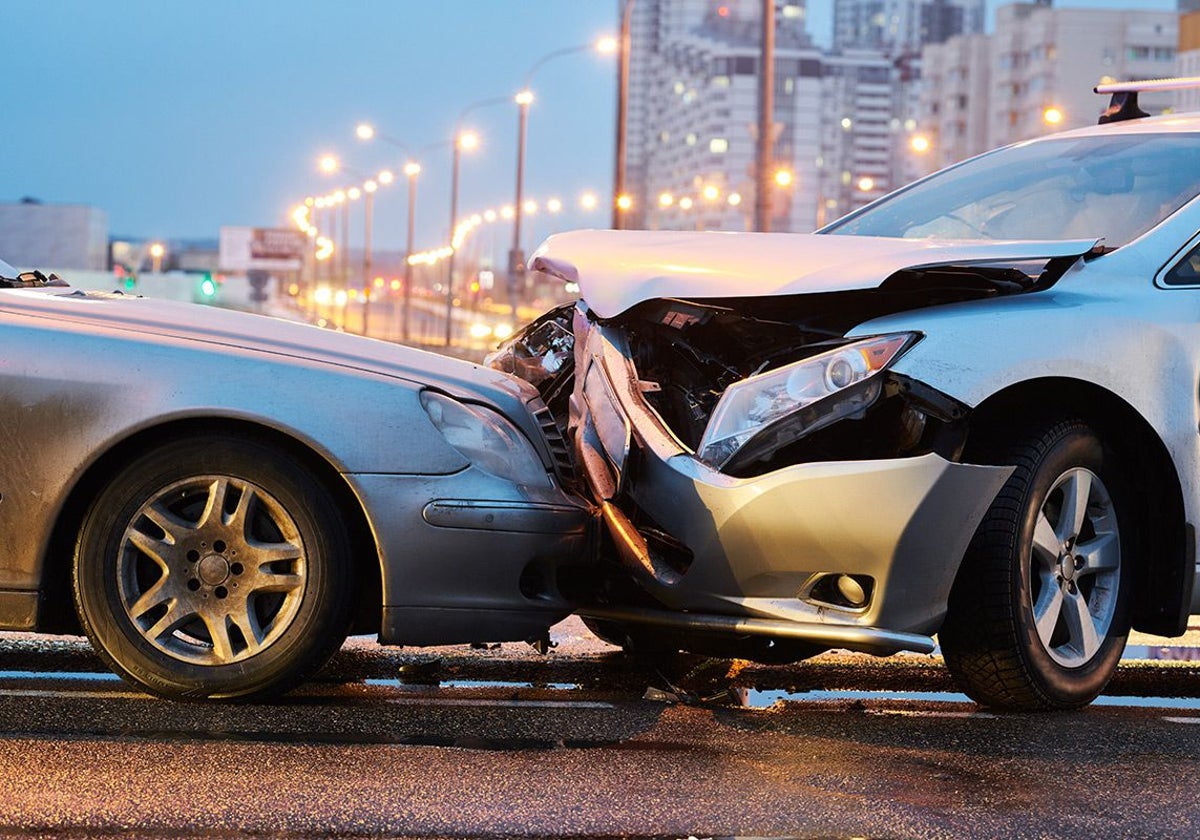 Imagen de archivo de un accidente de tráfico