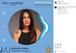 La viral candidata a Miss Universo Argentina de 60 años