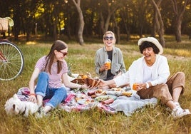 Toma nota de todo lo que necesitas para irte de picnic