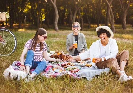 Toma nota de todo lo que necesitas para irte de picnic