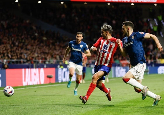 Los goles de la victoria del Atlético en el duelo por la Champions