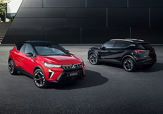 El nuevo ASX, con acabado bitono.