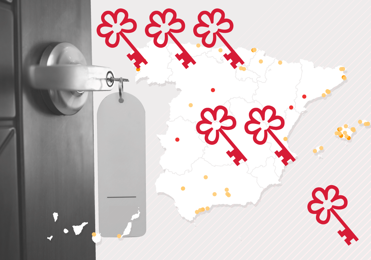 Los mejores hoteles de España, premiados con una, dos y tres llaves por la guía Michelin