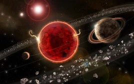 Próxima C (con anillo), exoplaneta en el sistema Próxima Centauri