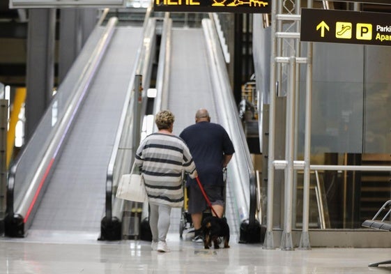 Aeropuerto de Madrid-Barajas.