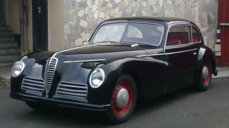 Alfa Romeo 6C 2500 Freccia d'Oro de 1950, que perteneció a Howard Hawks