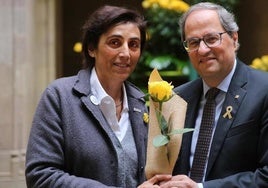 Carola Miró y Quim Torra