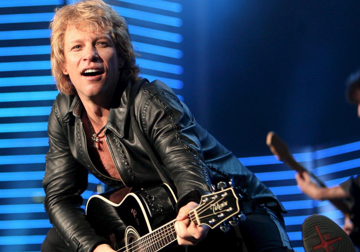 Jon Bon Jovi, en una actuación en Dusseldorf, en 2006.