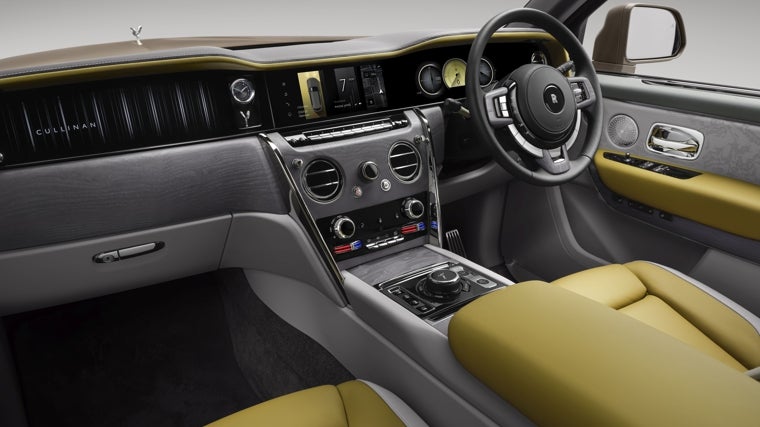 Interior del Rolls-Royce Cullinan Series II