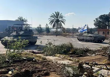 Los tanques israelíes entran en Rafah.