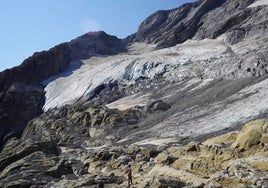 Glaciar Monte Perdido.