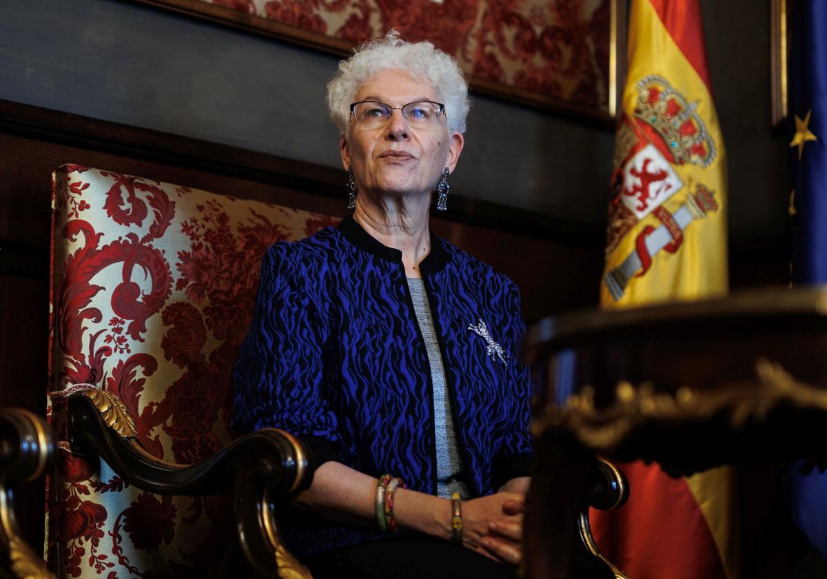 La embajadora de Israel, Rodica Radian-Gordon.