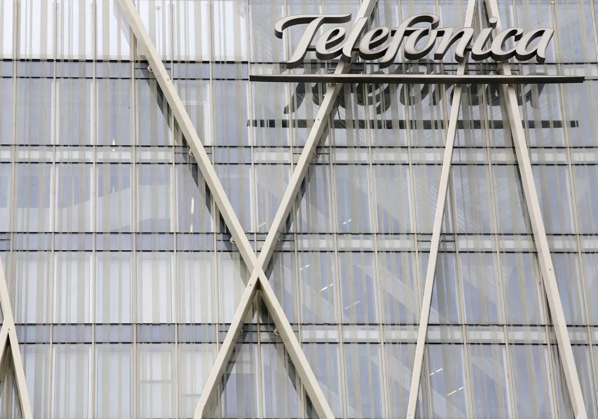 Edificio de Telefónica en Madrid.