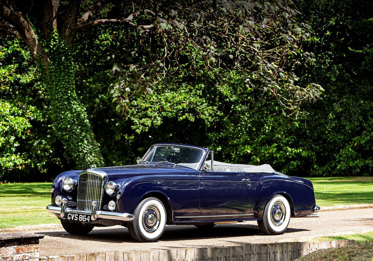 El S1 Continental Drophead Coupé con carrocería Park Ward Coachwork, del publicista E. L. Mather