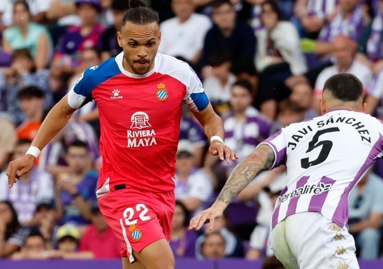 El Valladolid no aprovecha la superioridad ante el Espanyol