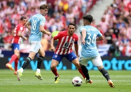 El espectacular gol de Champions de De Paul al Celta