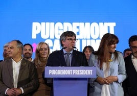 El candidato de Junts+, Carles Puigdemont.