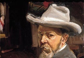 'Autorretrato'. Obra de Joaquín Sorolla Bastida.