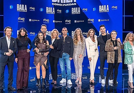 Foto de familia de 'Baila como puedas'