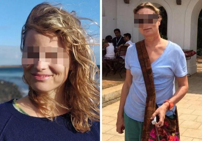 Elena Schröder y su madre, Susana Vilar, dos de las víctimas del atentado en Afganistán