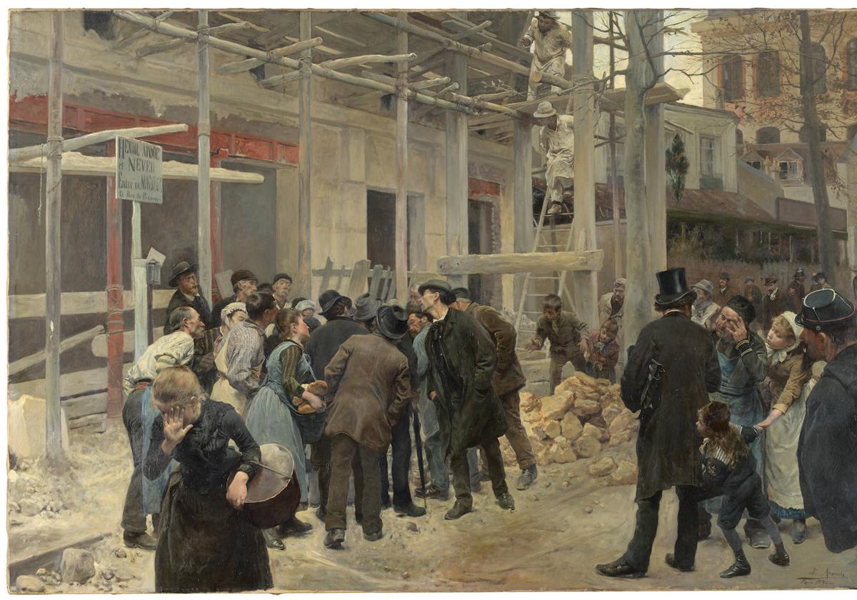 'Una desgracia' (1890), de José Jiménez Aranda, una de las obras que forman parte de la nueva exposición del Prado.