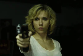 Scarlett Johansson en un fotograma de Lucy.