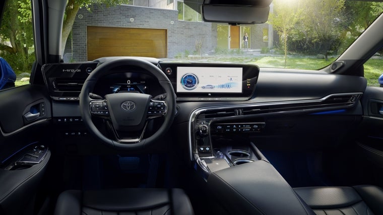 Cuadro de instrumentos del Toyota Mirai