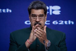 Nicolás Maduro, presidente de Venezuela.