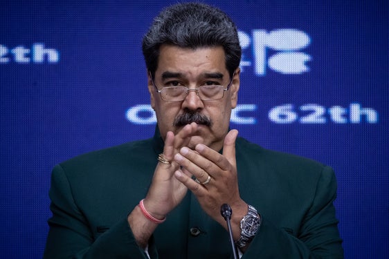 Nicolás Maduro, presidente de Venezuela.