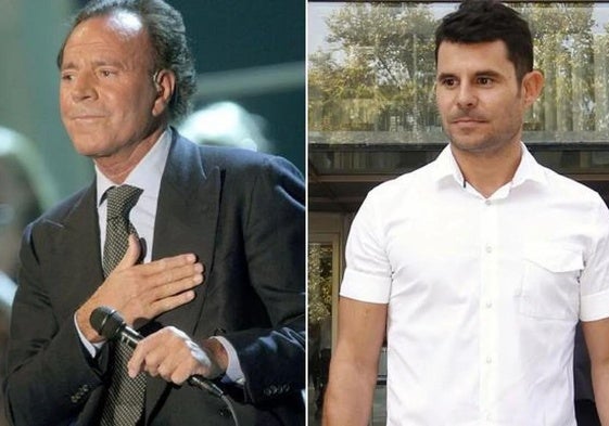 Julio Iglesias y Javier Santos.