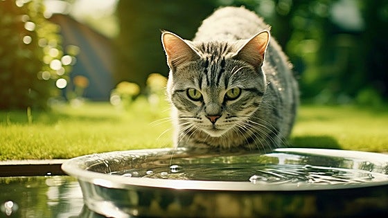 Ésta es la mejor fuente de agua para gatos de Amazon
