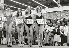 'Sábado por la mañana en el hipermercado: semifinal del concurso Miss Piernas Bonitas, 28 de junio de 1980'