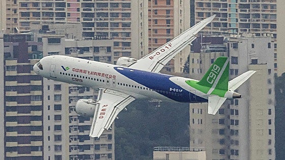 El avión chino que triunfa en Asia y ahora quiere llegar a Europa