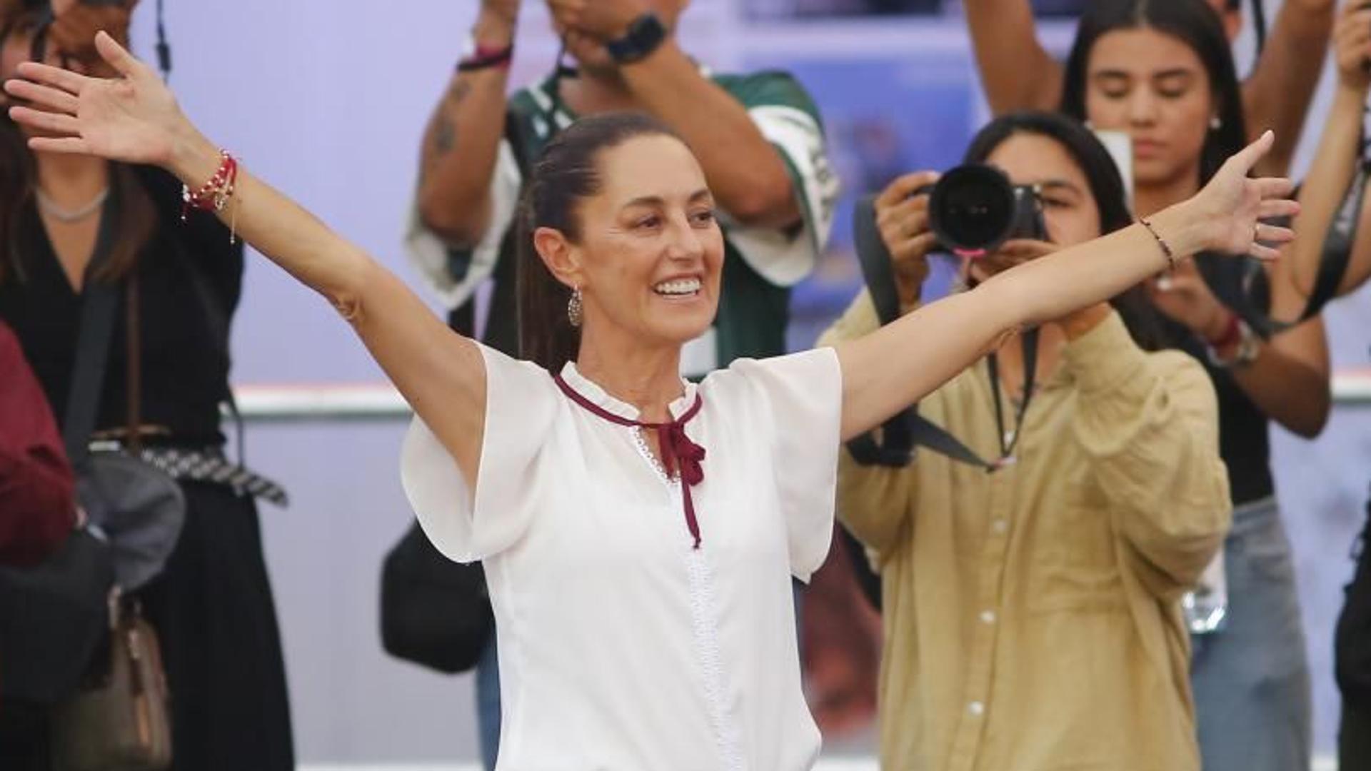 Claudia Sheinbaum Meksika'nın ilk kadın başkanı oldu