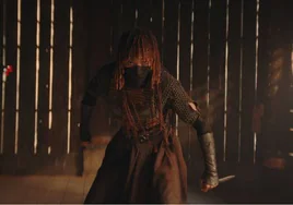 Mae (Amandla Stenberg), en una escena de 'The Acolyte'.