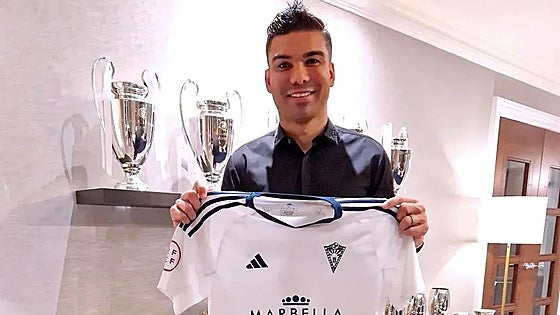 El Marbella ficha a Casemiro como nuevo accionista del club