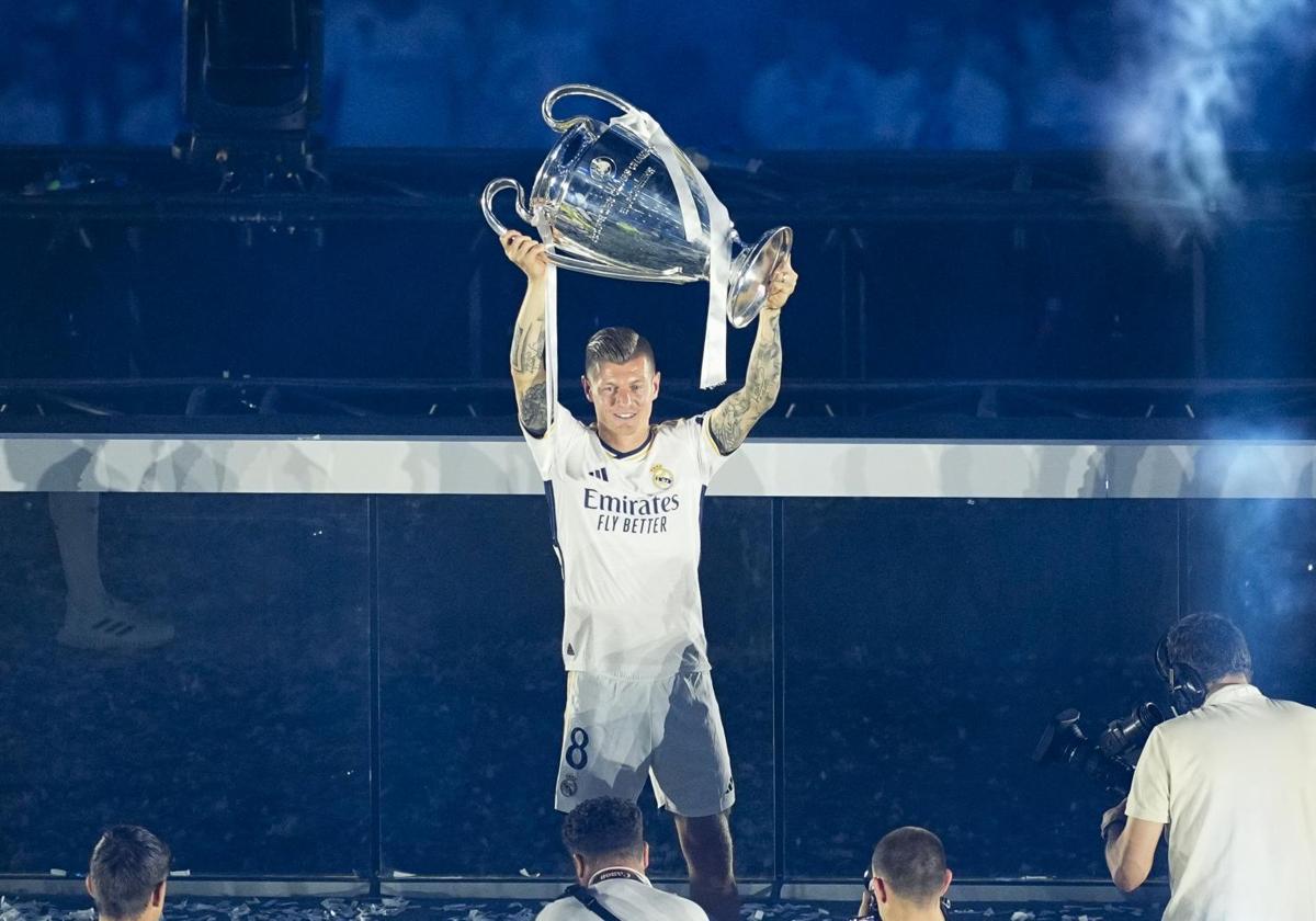 Toni Kroos, jugador del Real Madrid que se retira tras la Eurocopa de Alemania.